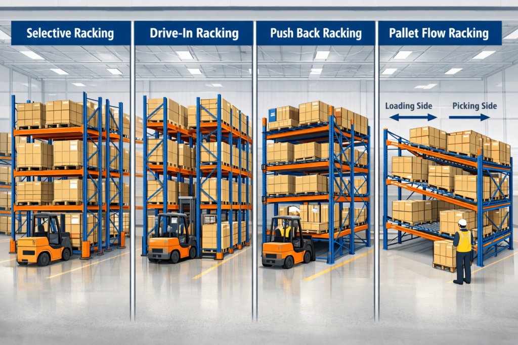 pallet racking types