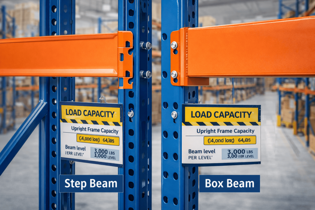 pallet racking beams