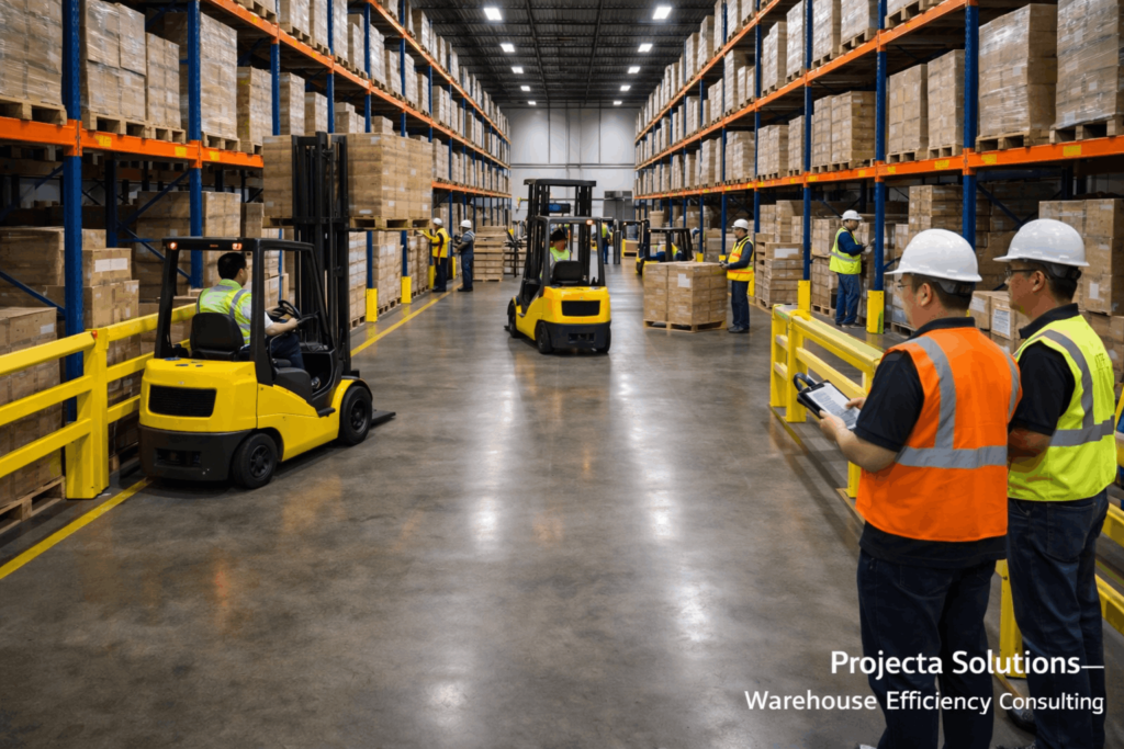 warehouse workflow optimization and warehouse efficiency consulting improving warehouse operations